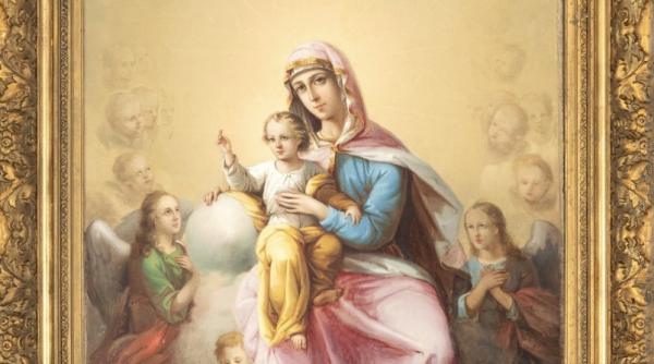 o icoana pictata de nicolae grigorescu s a vandut la un pret record povestea picturii maica domnului cu pruncul