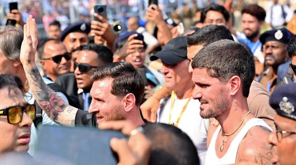 Fanii din India au plătit peste 11.000 de dolari pentru o fotografie și o strângere de mână cu Lionel Messi