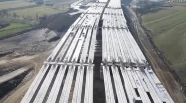 Avans spectaculos la lucrările Autostrăzii A1 Sibiu- Pitești. Cum arată tunelul și viaductele de pe Secțiunea Boița-Cornetu