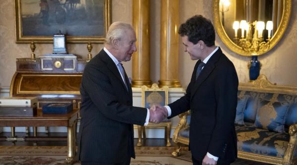 Nicuşor Dan a fost primit de Regele Charles al III-lea la Palatul Buckingham