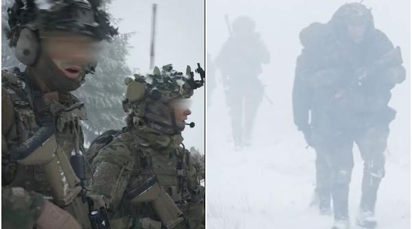 Militari români decorați de ministrul Apărării din Belgia pentru salvarea unor soldați belgieni blocați pe munte, în zona Sibiu