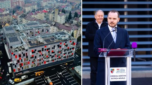 Ministrul Sănătăţii: Primul corp nou de spital judeţean construit în România după 1989 este finalizat prin PNRR, la Bistriţa