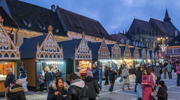 Brașovul are cel mai elegant Târg de Crăciun