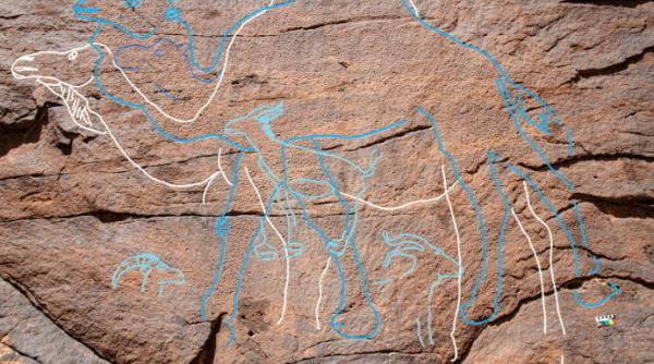 s au descoperit primele semne rutiere din epoca de piatra cu gazele capre si camile care era semnificatia ascunsa a acestora