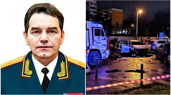 Un general rus a fost ucis la Moscova în explozia unei mașini-capcană. Este suspectată o operațiune a serviciilor secrete ucrainene