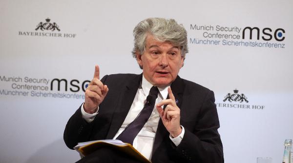 administratia trump a sanctionat 5 europeni cu functii importante thierry breton este pe lista