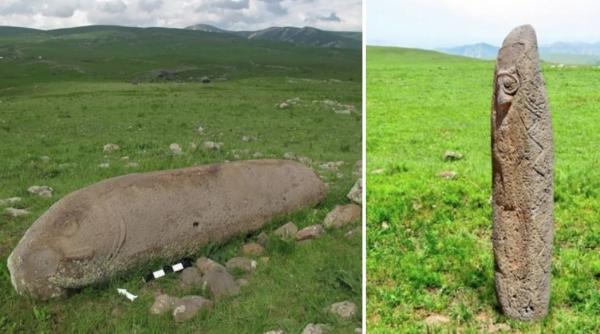 Misterul "pietrelor-dragon" din Armenia: Cum au mutat strămoșii noștri blocuri de câte 4 tone, kilometri întregi, pe un munte