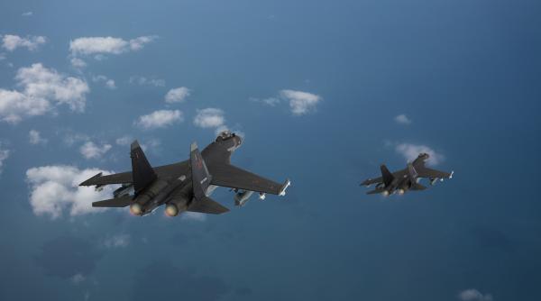 Armata rusă primeşte un lot de avioane de vânătoare Su-35S şi primele drone de asalt Berdiş