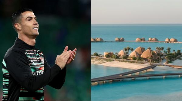 Ronaldo și-a cumpărat două vile spectaculoase pe o insulă din Marea Roșie. Poate să ajungă la ele doar cu barca sau hidroavionul