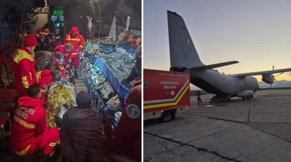 Rogobete: Cele două victime ale exploziei din Oneşti au fost transferate la un spital din Belgia