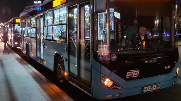 Program STB și Metrorex, modificat de Revelion 2025–2026: autobuz nou de noapte, trasee deviate și metrou până dimineață