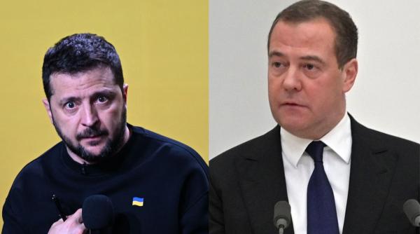 "Doamna cu coasa va veni în curând". Medvedev îl amenință direct cu moartea pe Volodimir Zelenski