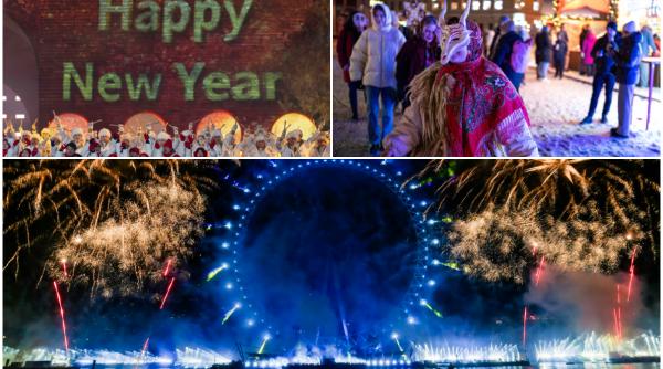 cum a intampinat lumea anul nou artificii spectaculoase tobe la marele zid chinezesc petrecere record pe plaja din copacabana