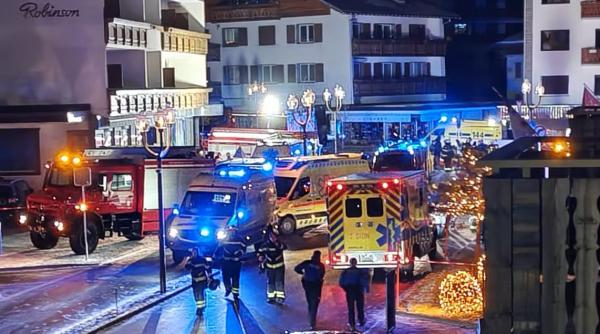 explozie intr un bar dintr o statiune de schi din elvetia bbc mai multe persoane au fost ucise altele sunt ranite
