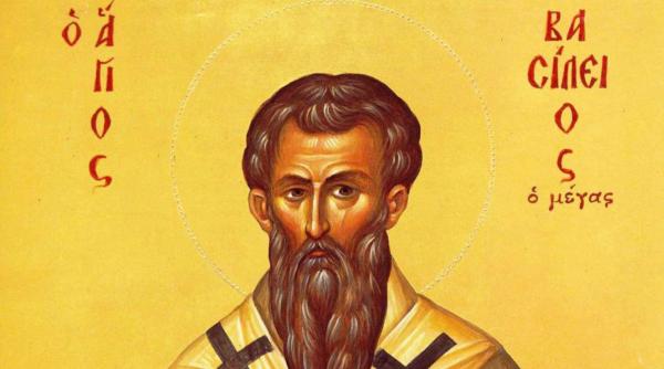  Sfântul Vasile cel Mare, sărbătorit pe 1 ianuarie. Aproape 600.000 de români își sărbătoresc onomastica