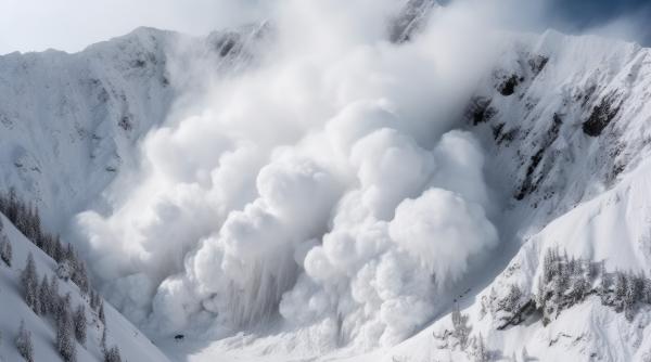 Va ninge puternic la munte. Este risc ridicat de avalanșe, avertizează ANM