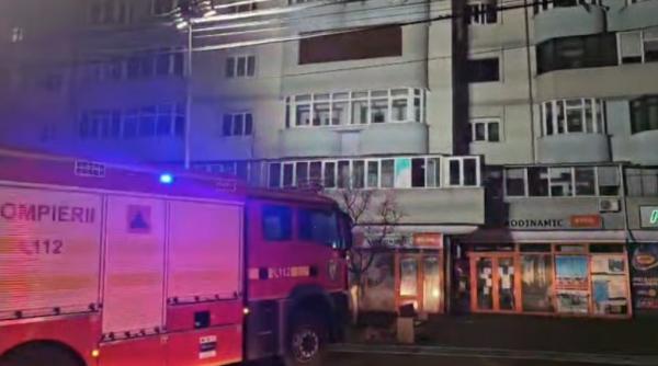 3 oameni au ajuns la spital iar alti 23 au fost evacuati dupa un incendiu izbucnit intr un bloc din slatina