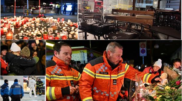 Incendiul din Crans-Montana, ultimele actualizări: Bilanțul victimelor, filmul tragediei și ce înseamnă fenomenul mortal „flashhover”