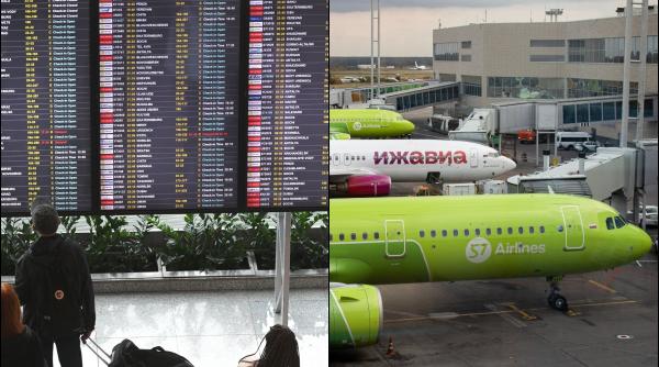 Haos pe aeroporturile din Moscova: sute de zboruri au fost amânate după ce autoritățile au anunțat că Ucraina a atacat cu zeci de drone