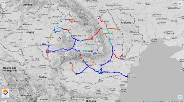 harta drumurilor de mare viteza care vor fi date in circulatie in 2026