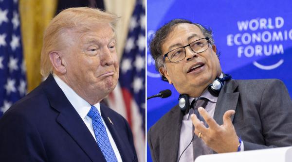 trump a fost onoare sa discut cu presedintele columbiei anterior afirmase ca gustavo petro ar trebui sa si pazeasca fundul