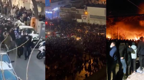 regimul iranian ameninta protestatarii cu reprimarea sangeroasa a manifestatiilor cel putin 48 de oameni ar fi fost ucisi pana acum