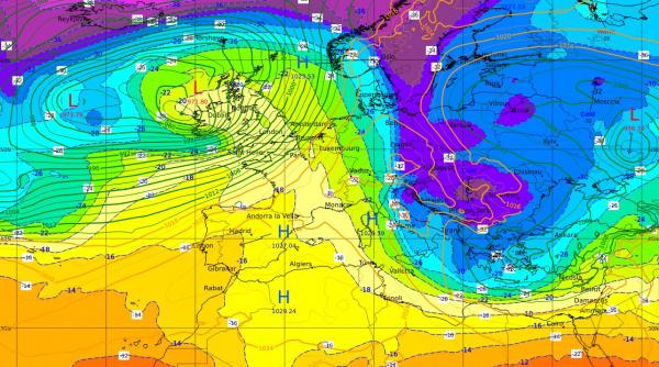 un ciclon mediteranean loveste romania urmeaza 4 zile cu vreme extrema va fi ger in toata tara si va ninge puternic