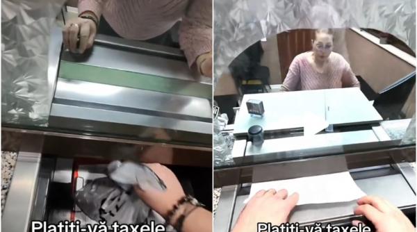 Revoltat de taxele mari, un sucevean și-a plătit dările doar cu monede. Mărunțișul cântărea 5 kg