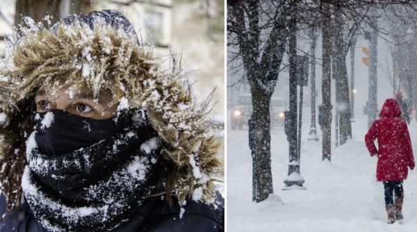 ANM a actualizat prognoza meteo. Vor fi temperaturi de minus 19 grade, ninsori, viscol, ceaţă şi ploi. Când începe să se încălzească