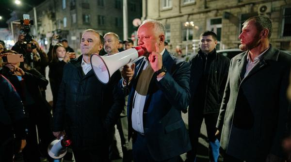 Igor Dodon cere ca Maia Sandu să fie pusă sub acuzare pentru „trădare” după ce a spus că ar vota pentru reunificarea cu România
