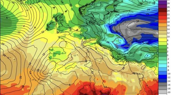 blocaj atmosferic deasupra romaniei anm aerul din partea inferioara a troposferei se va supraraci vremea va fi deosebit de rece