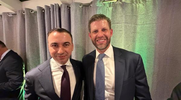 ministrul energiei s a intalnit la davos cu fiul presedintelui sua e cel mai important contact pe care il avem cu administratia trump