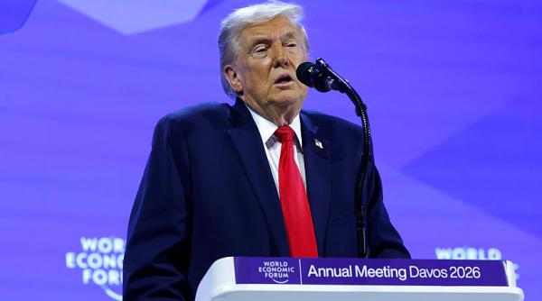 Trump spune că se va întâlni cu Zelenski la Davos pentru a discuta pacea în Ucraina: „Sper că e undeva prin sală”