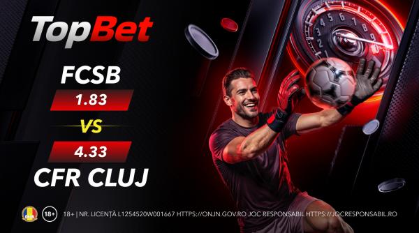 FCSB, neînvinsă în ultimele 6 meciuri cu CFR Cluj: Ce va fi duminică