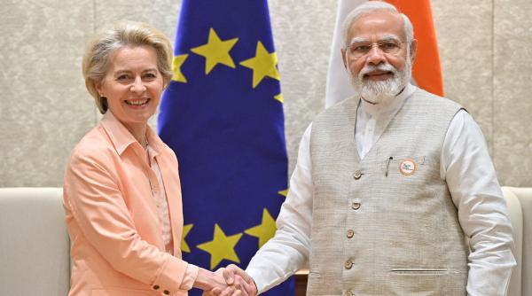 Von der Leyen se află în India pentru a semna “mama tuturor acordurilor” comerciale
