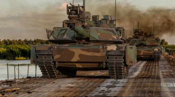 seful armatei va fi dislocat in romania un detasament de soldati americani dotati cu tancurile abrams