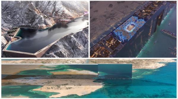 arabia saudita reface megaproiectul imobiliar neom orasul futurist the line va fi mult mai mic statiunea trojena se schimba