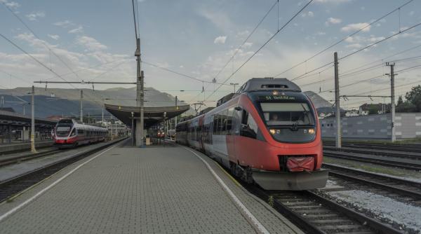 Un român a vrut să fure un tren, în Austria, dar n-a știut să pornească locomotiva