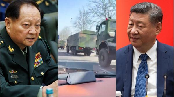 ce se intampla in china dupa ce xi a decapitat conducerea armatei imagini cu camioane militare in beijing publicate pe retele sociale