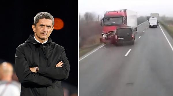 Răzvan Lucescu, despre tragedia din Timiş în care au murit suporteri ai echipei PAOK: "Tristeţea este imensă"