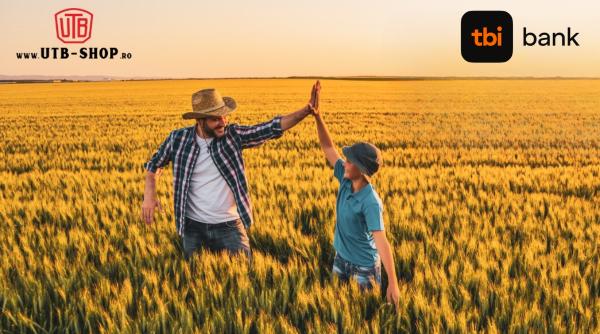 tbi bank incheie un parteneriat cu utb shop cel mai mare magazin online din romania pentru agricultura ferma casa si gradina