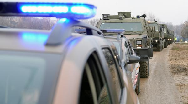 bucurestenii vor vedea blindate si camioane militare pe unele strazi armata desfasoara un antrenament pe arterele capitalei