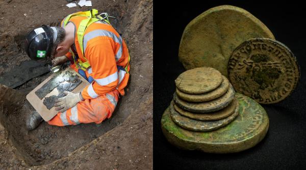 Descoperiri arheologice de tezaur, în timpul lucrărilor la linia feroviară HS2: 450.000 de artefacte sunt deja într-un depozit secret