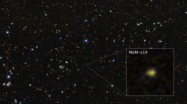 telescopul spatial james webb rescrie istoria astronomiei a descoperit cea mai indepartata galaxie din univers