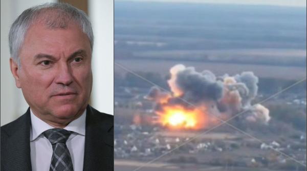 Volodin: „Se cere folosirea 'armelor răzbunării' în Ucraina. Kievul va avea probleme săptămâna viitoare”. Rolul „Cernobîlului zburător”