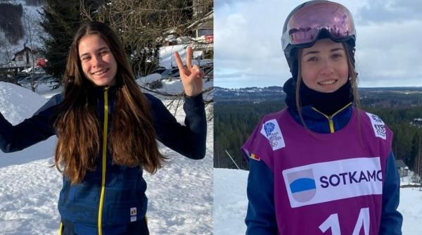 Kata Mandel și Henrietta Bartalis, primele sportive care reprezintă România la snowboard la JO de iarnă 2026