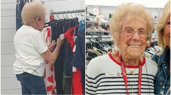 o femeie care inca muncea la 92 de ani ca sa si poata plati facturile a primit donatii de 70 000 de dolari si acum se poate pensiona