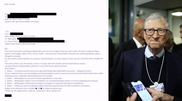 Bill Gates şi Epstein ar fi discutat în 2017 despre „simularea unei pandemii”, arată un mail între milionari în noile documente apărute
