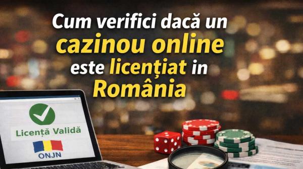 cum verifici daca un cazinou online este licentiat in romania