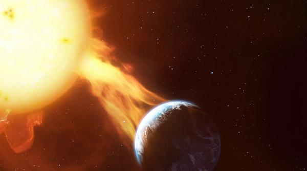 Soarele a „bombardat” Pământul: 4 explozii solare violente în ultimele ore. Ar putea urma o furtună geomagnetică